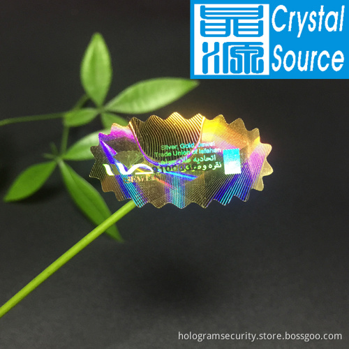 Hologram Secure 3D Hologram Label Sticker